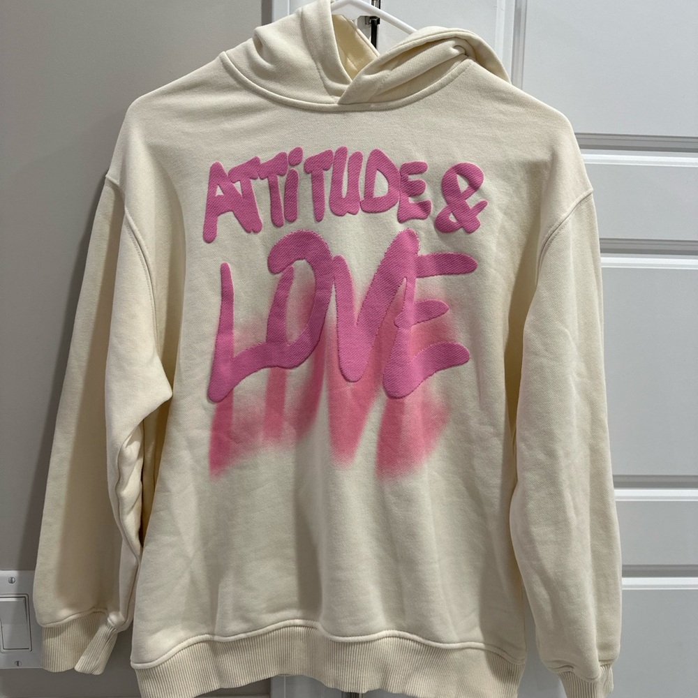 Zara Kids Oversized Graffiti Sweatshirt girls size 13-14
